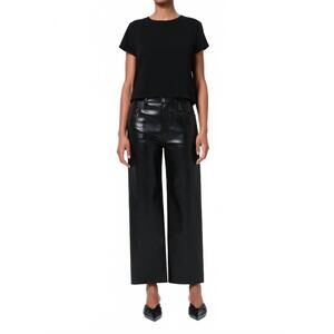 NEW AGOLDE ren high rise wide leg jeans in detox